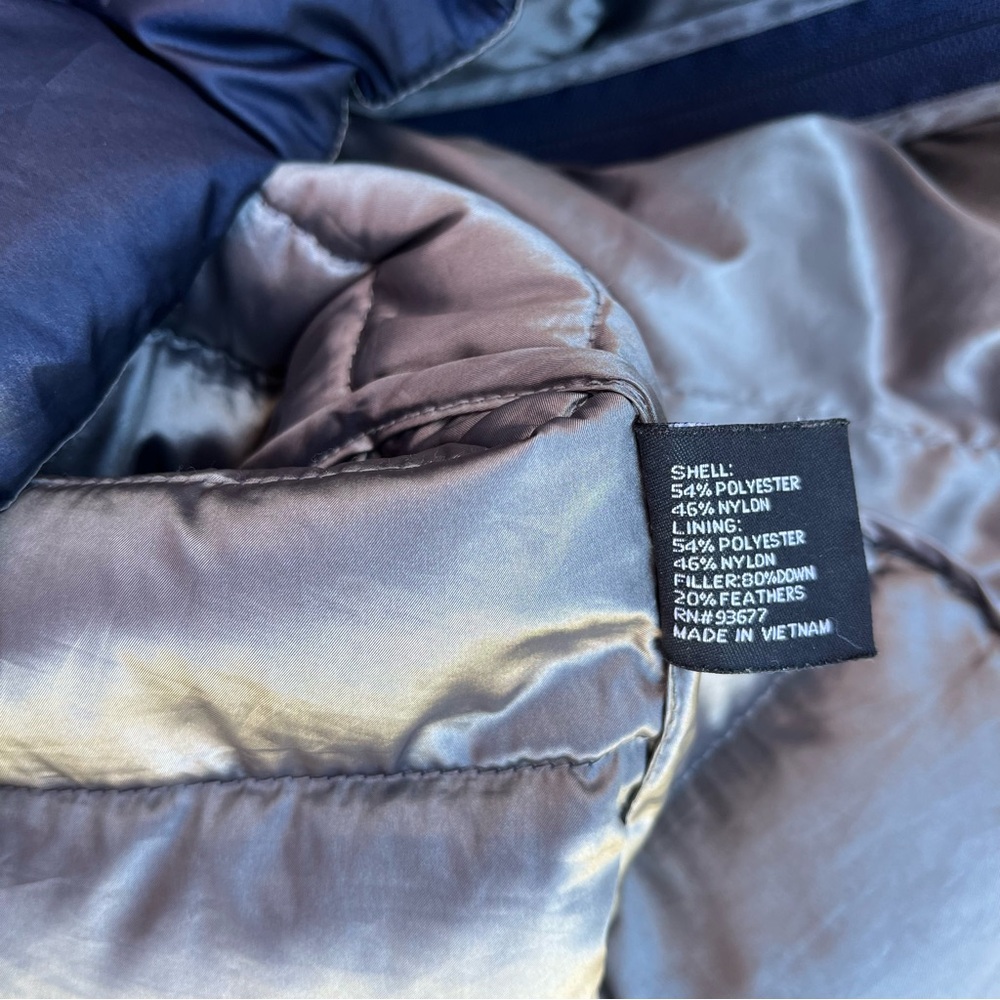 Ana Packable Primium Down Jacket Full Zip Hood Po… - image 8